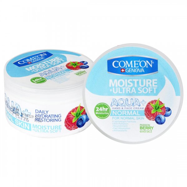 کرم مرطوب‌کننده پوست نرمال کامان مقدار 240 میلی‌لیتر