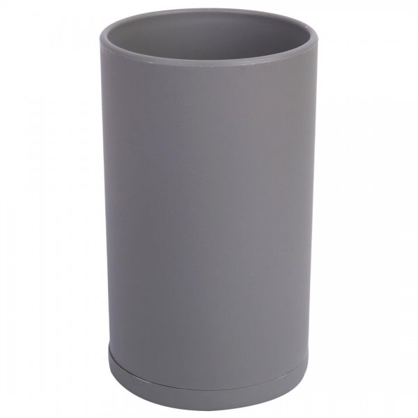 گلدان استوانه‌‎ای طوسی سایز 10 کد 123 مهرنی (Mehrni)