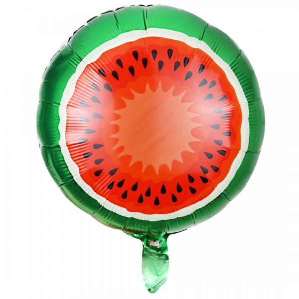 بادکنک فویلی گرد یلدا طرح هندوانه