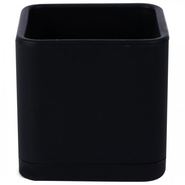 گلدان مکعبی سیاه سایز 7.5 کد 104 مهرنی (Mehrni)