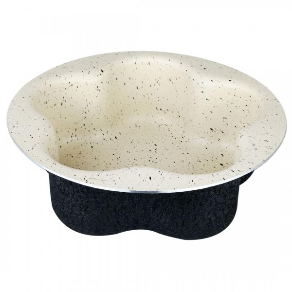 قالب کیک و ته‌چین دردار تفلون طرح گل