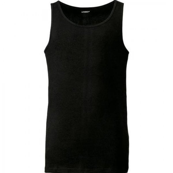 زیرپوش مشکی آستین حلقه‌ای مردانه لیورجی (Livergy) کد 3319 