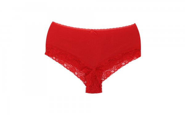 شورت زنانه نخی دورگیپور اسمارا (Esmara) سایز XL رنگ قرمز