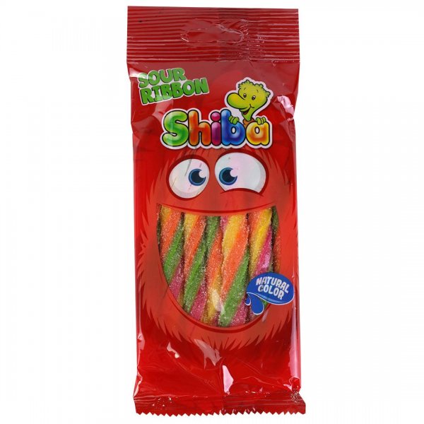 پاستیل SOUR RIBBON شیبا مقدار 90 گرم