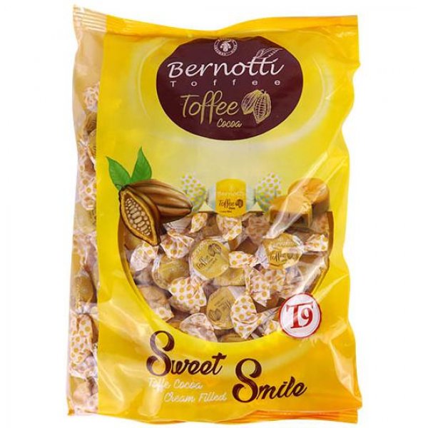 تافی با مغز کرم کاکائو برنوتی مدل T9 مقدار 900 گرم