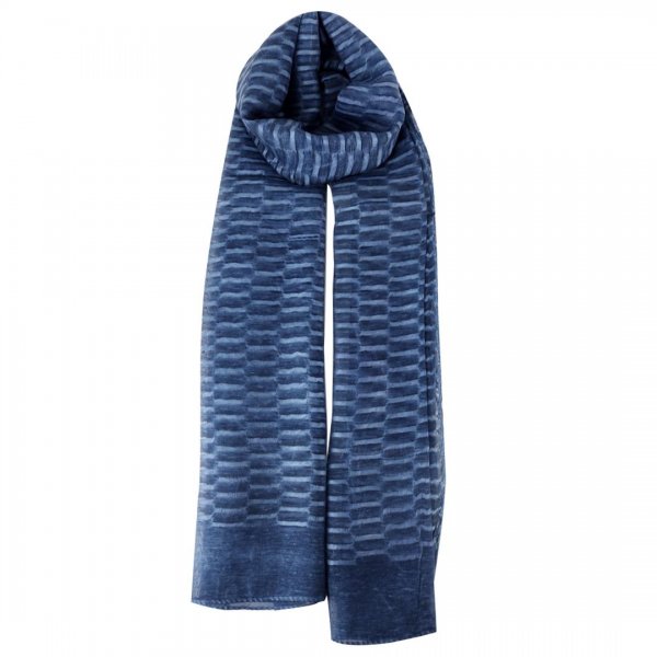 شال حریر سرمه‌ای 68 در 188 سانتی‌متر میس‌اسمارت کد 2310 new-z