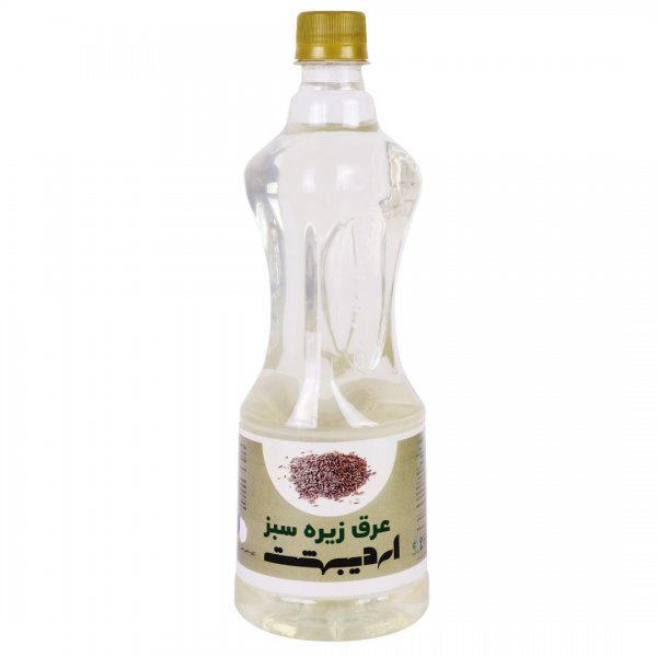 عرق زیره‌ سبز اردیبهشت مقدار 1000 سی‌سی