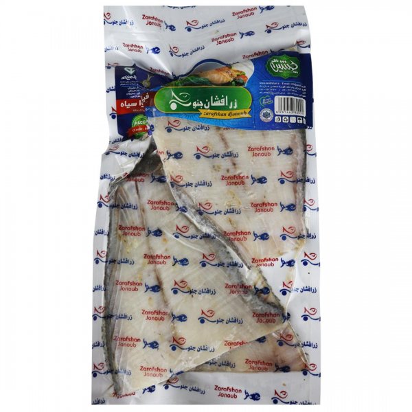 فیله ماهی حلوا سیاه زرافشان جنوب مقدار 700 گرم